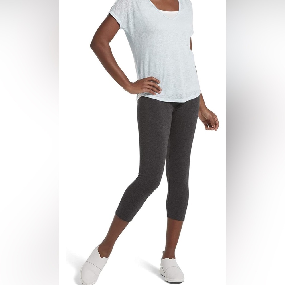 Charcoal Capri Leggings
